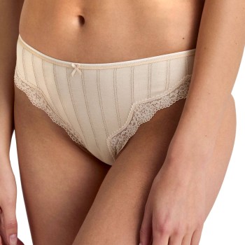 Calida Trusser Etude Toujours Regular Cut Brief Beige bomuld Small Dame