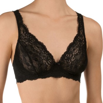 Calida BH Sensual Secrets Soft Bra Sort polyamid B 80 Dame