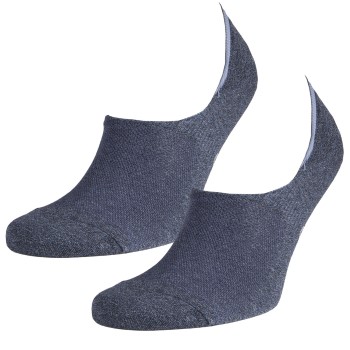 Calvin Klein Legwear Calvin Klein Strømper 2P Caleb Dress No Show Liner Socks Blå Str 40/46 Herre