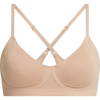 Calvin Klein BH Fusion Flex Light Lined Bralette Beige polyamid Large Dame