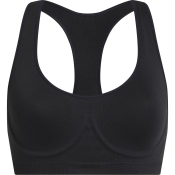 Calvin Klein BH 2P Fusion Flex Unlined Bralette Sort polyamid Medium Dame