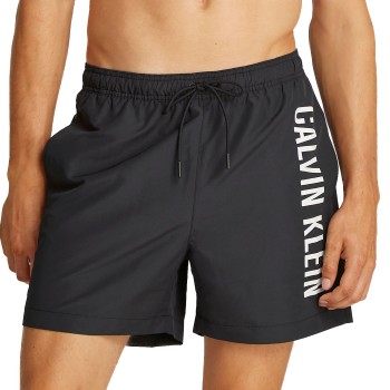 Calvin Klein Badebukser Medium Swim Shorts Intense Power Sort polyester Medium Herre