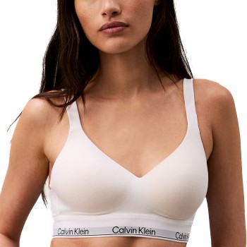 Calvin Klein BH Modern Cotton Lift Bralette Hvid Medium Dame