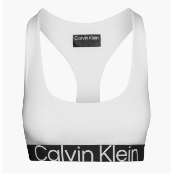 Calvin Klein BH Sport Medium Impact Sports Bra Sort/Hvid Medium Dame