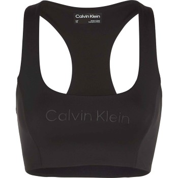 Calvin Klein BH Sport Medium Support Sports Bra Sort X-Large Dame