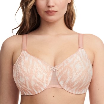 Chantelle BH C Magnifique Underwired Bra Hvid/Rosa F 75 Dame