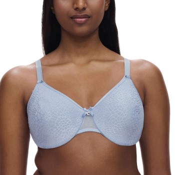 Chantelle BH C Magnifique Underwired Bra Lyseblå m Møns F 75 Dame