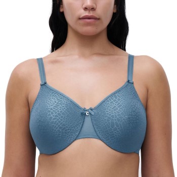 Chantelle BH C Magnifique Underwired Bra Jeansblå H 70 Dame