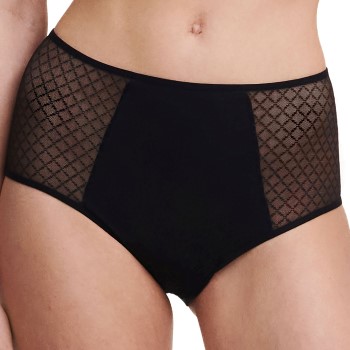 Chantelle Trusser EasyFeel Norah Chic High Waist Brief Sort 42 Dame