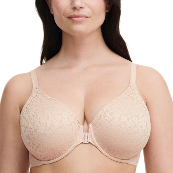 Chantelle BH EasyFeel Norah Front Closure Bra Beige nylon D 90 Dame