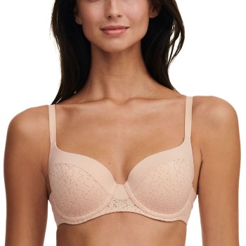 Chantelle BH EasyFeel Norah T-Shirt Bra Beige D 85 Dame