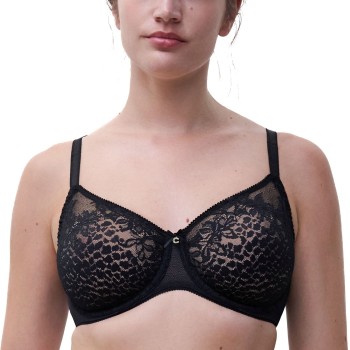 Chantelle BH Maris Very Covering Molded Bra Sort D 100 Dame