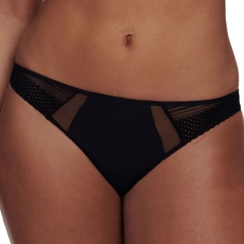 Chantelle Trusser Pulp Corsetry Standard Waist Tanga Sort 40 Dame
