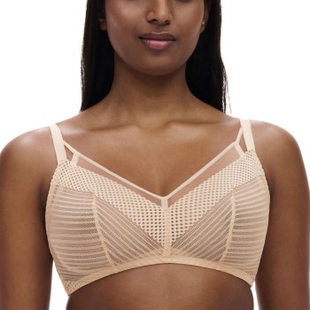 Chantelle Bh Pulp Wirefree Support Bra Beige C 90 Dame