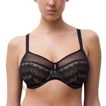 Chantelle BH Revele Moi 4-part Bra Sort H 85 Dame