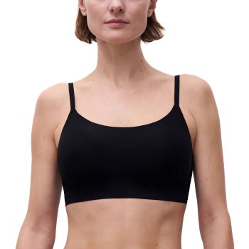 Chantelle Bh Soft Stretch Padded Bralette Sort nylon M/L Dame