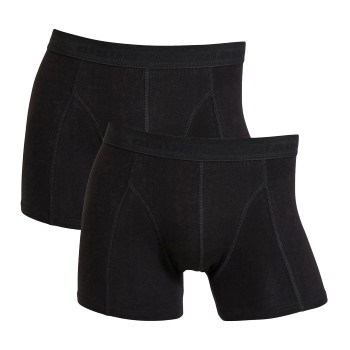 Claudio 4P Cotton Trunks Sort bomuld Large Herre