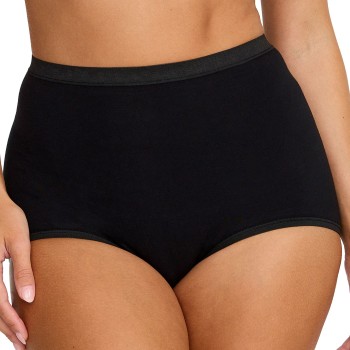 Damella Trusser Classic Cotton Maxi Brief Sort bomuld Small Dame