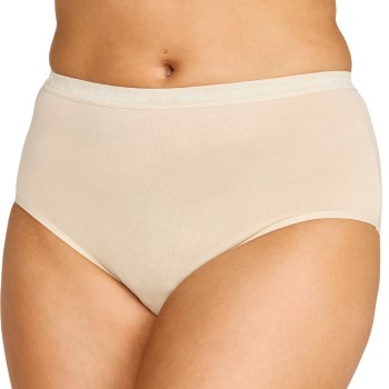 Damella Trusser Classic Cotton Midi Brief Pudder bomuld Medium Dame