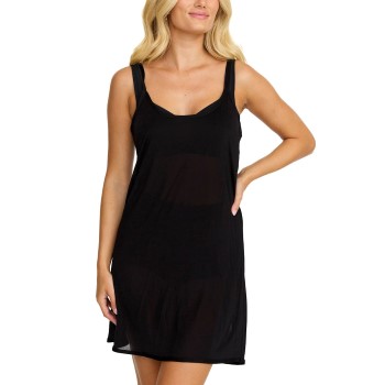 Damella Full Slip 90 cm Sort viskose 36 Dame
