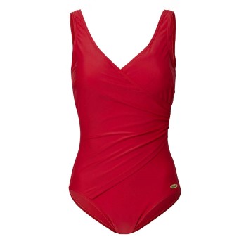 Damella Julia Basic Swimsuit Rød 52 Dame