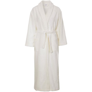 Damella Modal Terry Robe Hvid Large Dame