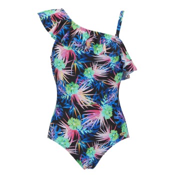 Damella Teresa Floral Swimsuit Flerfarvet 38 Dame