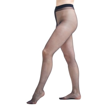 Decoy Strømpebukser 20 Den Silk Look Tights Marineblå polyamid XX-Large Dame