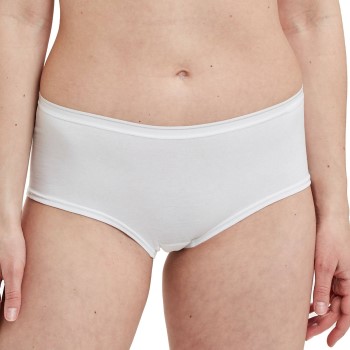 Decoy Trusser 5P Hipsters Hvid økologisk bomuld XX-Large Dame