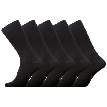 Dovre Strømper 5P Crew Socks Sort Str 40/46