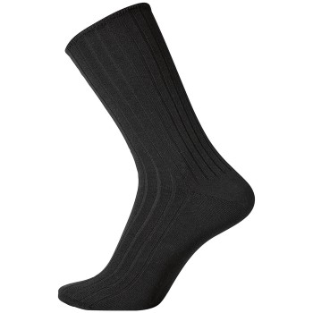 Egtved Strømper Cotton No Elastic Socks Sort Str 40/45 Herre