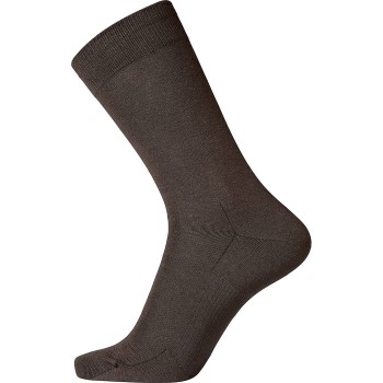 Egtved Strømper Cotton Socks Mørkbrun  Str 45/48