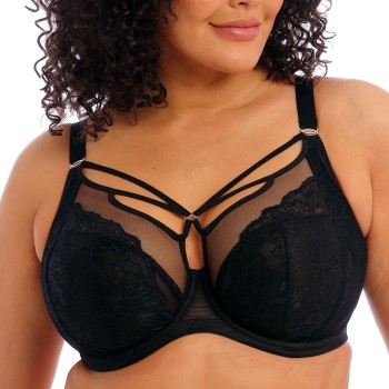 Elomi BH Brianna Underwire Plunge Bra Sort L 85 Dame