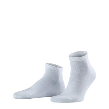Falke Strømper 2P Happy Sneaker Socks Hvid bomuld Str 43/46 Herre