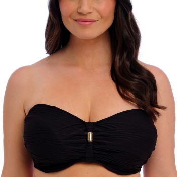 Fantasie Beach Waves Underwire Bandeau Bikini Sort polyamid F 65 Dame