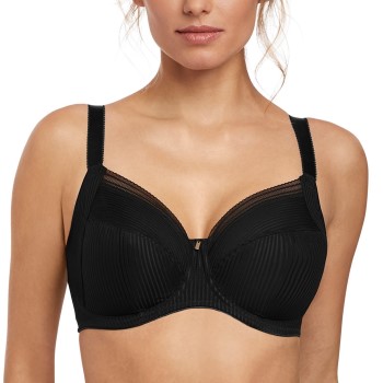 Se Fantasie Bh Fusion Full Cup Side Support Bra Sort D 90 Dame ved Timarco