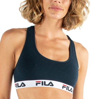 FILA BH Urban Women Sports Bra Navy bomuld Medium Dame