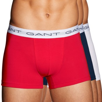 Gant 3P Cotton Stretch Boxer Flerfarvet bomuld Medium Herre