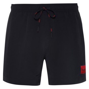 HUGO Badebukser Dominica Recycled Swim Shorts Sort polyester Medium Herre