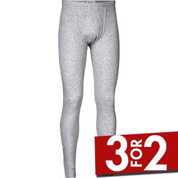 JBS Lange Underbukser Basic Long Johns Grå bomuld XX-Large Herre