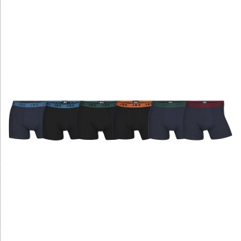 JBS 6P Cotton Tights Boxers Flerfarvet bomuld X-Large Herre