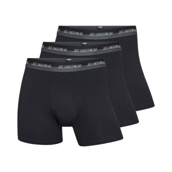JBS 3P Hemp Tights Boxers Sort økologisk bomuld X-Large Herre