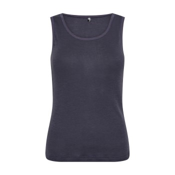 JBS of Denmark Wool Wide Straps Top Mørkgrå  uld Medium Dame