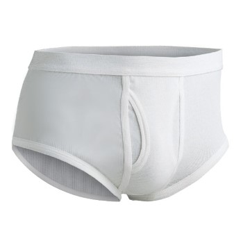 JBS Original 30009 Brief Hvid bomuld Medium Herre