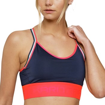 Kari Traa BH Fröya Wool Sports Bra Marineblå polyester X-Small Dame