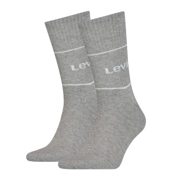 Levis Strømper 2P Organic Cotton Sock Grå 35/38