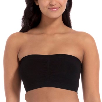 Magic Bh Bamboo Bandeau Push Up Bra Sort Small Dame
