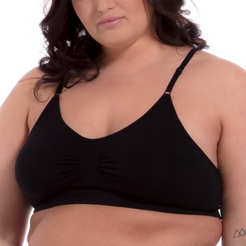 Magic Bh Comfort Bra Spaghetti Straps Bamboo Sort X-Large Dame