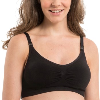 Magic BH Mommy Nursing Bra Sort polyamid Large Dame