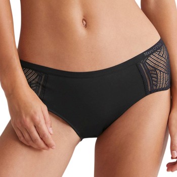 Marc O'Polo Marc O Polo Lace Panty Trusser Sort X-Large Dame